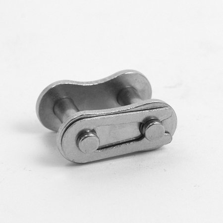 TRITAN Precision ISO British Standard BS Roller Chain, Stainless Steel, 5/8-in. Pitch, Connecting Link 10B-1SS CL